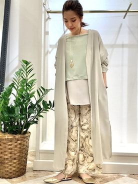 Bou Jeloudさん（レディース・157cm）の冬コーディネート