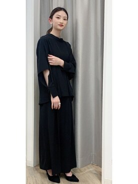 Bou Jeloudさん（レディース・153cm）の冬コーディネート