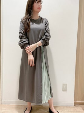 Bou Jeloudさん（レディース・159cm）の冬コーディネート