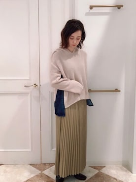 Bou Jeloudさん(レディース・159cm)の冬コーディネート