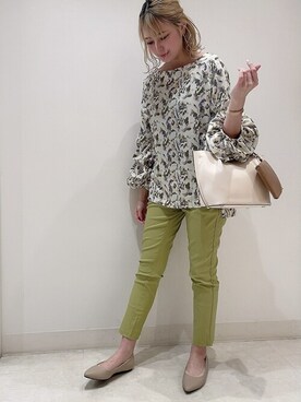 Bou Jeloudさん（レディース・157cm）の冬コーディネート