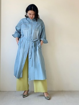 「Bou Jeloud（ブージュルード）のアイテム（アクセサリー）」を使った、Bou Jeloudさん（レディース・164cm）の冬コーディネート