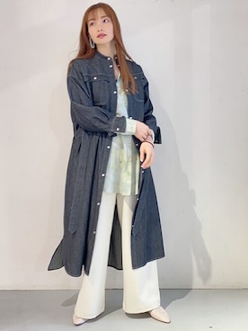 Bou Jeloudさん（レディース・162cm）の冬コーディネート