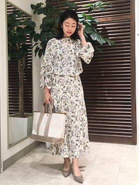 Bou Jeloudさん（レディース・163cm）の春コーディネート