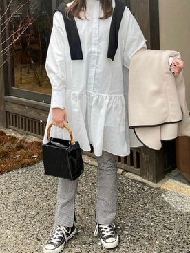 Bou Jeloudさん(レディース・157cm)の春コーディネート
