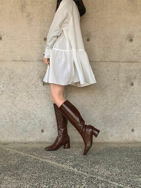Bou Jeloudさん(レディース・160cm)の春コーディネート