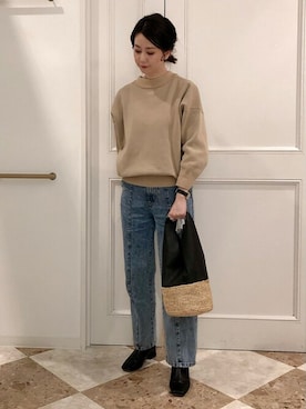 Bou Jeloudさん（レディース・159cm）の春コーディネート