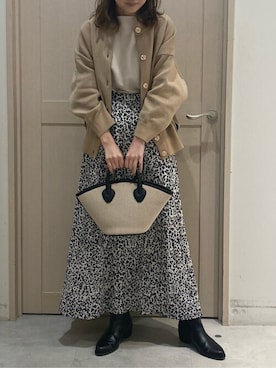 Bou Jeloudさん（レディース・161cm）の春コーディネート