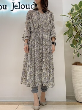 Bou Jeloudさん（レディース・159cm）の春コーディネート