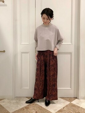 Bou Jeloudさん(レディース・159cm)の春コーディネート