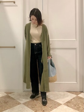 Bou Jeloudさん（レディース・159cm）の春コーディネート