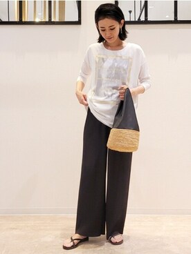 Bou Jeloudさん（レディース・166cm）の春コーディネート