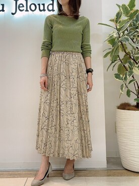 Bou Jeloudさん（レディース・159cm）の春コーディネート