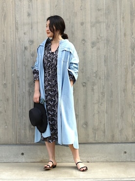 Bou Jeloudさん（レディース・164cm）の春コーディネート