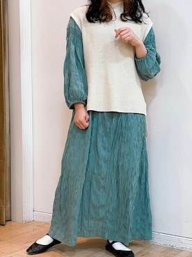 Bou Jeloudさん（レディース・157cm）の春コーディネート