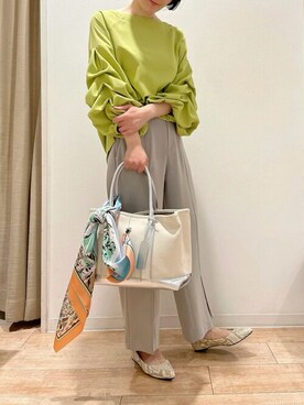 Bou Jeloudさん（レディース・159cm）の春コーディネート