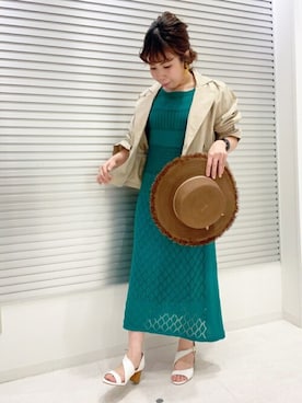 Bou Jeloudさん（レディース・157cm）の春コーディネート