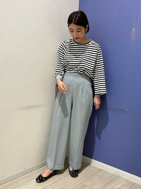 Bou Jeloudさん（レディース・158cm）の春コーディネート