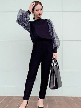 Bou Jeloudさん（レディース・156cm）の春コーディネート