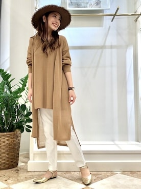 Bou Jeloudさん（レディース・157cm）の春コーディネート