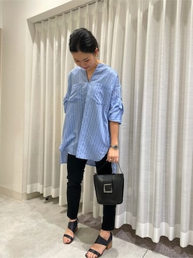 Bou Jeloudさん（レディース・160cm）の春コーディネート