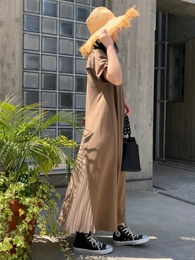 Bou Jeloudさん（レディース・158cm）の春コーディネート