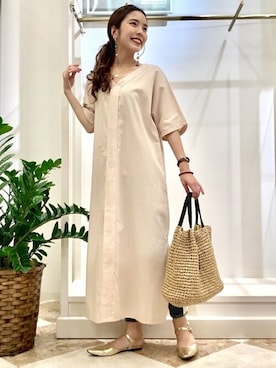 Bou Jeloudさん（レディース・157cm）の春コーディネート