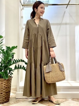 Bou Jeloudさん（レディース・157cm）の春コーディネート