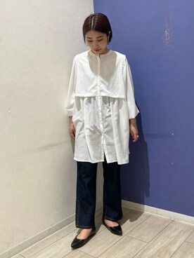 Bou Jeloudさん（レディース・158cm）の春コーディネート