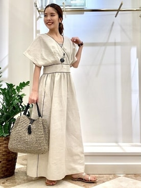 Bou Jeloudさん（レディース・157cm）の春コーディネート