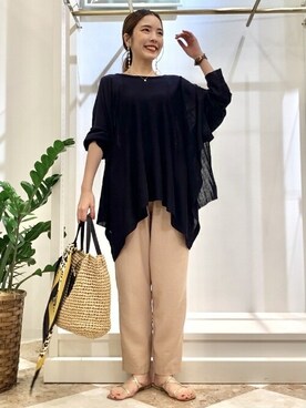 Bou Jeloudさん(レディース・157cm)の春コーディネート
