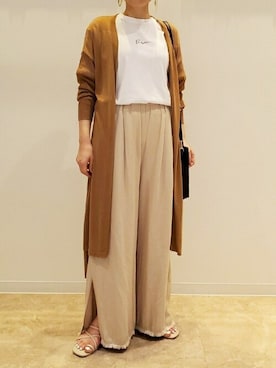 Bou Jeloudさん（レディース・157cm）の春コーディネート