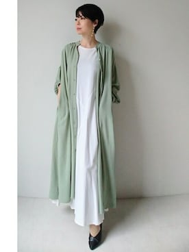 Bou Jeloudさん（レディース・158cm）の春コーディネート