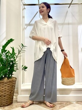 Bou Jeloudさん(レディース・157cm)の夏コーディネート