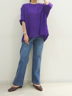 Bou Jeloudさん(レディース・158cm)の夏コーディネート