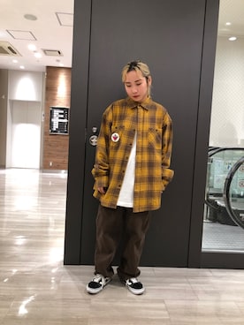 小田 由奈さん（レディース・152cm）の秋コーディネート