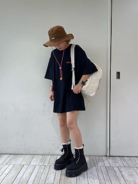 小田 由奈さん（レディース・152cm）の夏コーディネート