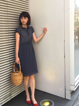 大釜ケリーさん（レディース・165cm）の夏コーディネート