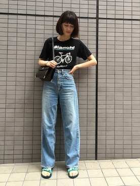 大釜ケリーさん（レディース・165cm）の夏コーディネート