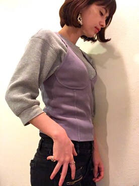 大釜ケリーさん（レディース・165cm）の秋コーディネート