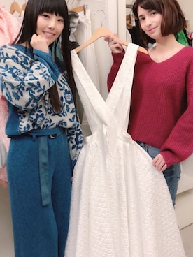 「ロマンチック」｜「アイテム（ワンピース/ドレス）」を使った、大釜ケリーさん（レディース・165cm）の秋コーディネート