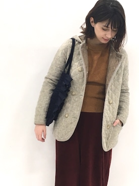 大釜ケリーさん(レディース・165cm)の秋コーディネート