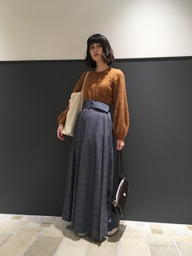 大釜ケリーさん(レディース・165cm)の春コーディネート