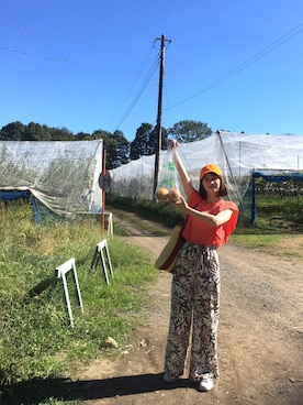 大釜ケリーさん（レディース・165cm）の秋コーディネート