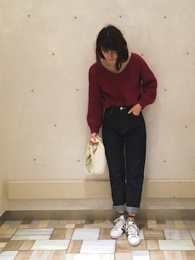 大釜ケリーさん（レディース・165cm）の秋コーディネート