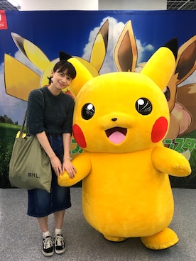 「NINE（ナイン）のアイテム」を使った、大釜ケリーさん（レディース・165cm）の秋コーディネート