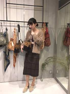 大釜ケリーさん(レディース・165cm)の冬コーディネート