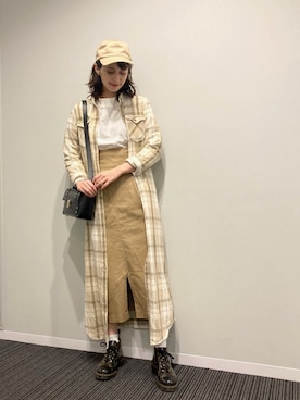 大釜ケリーさん（レディース・165cm）の秋コーディネート