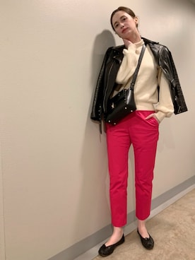 大釜ケリーさん（レディース・165cm）の秋コーディネート