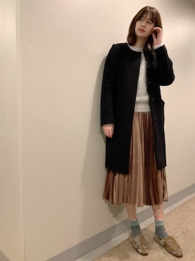 大釜ケリーさん(レディース・165cm)の冬コーディネート